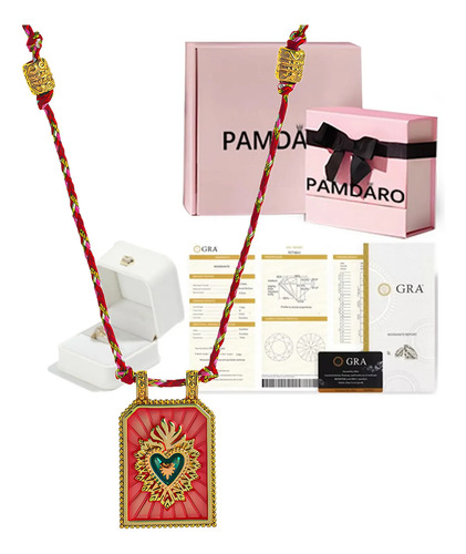 Collar Tarot Plata925 Amuleto Protección Baño Oro 14k Unisex