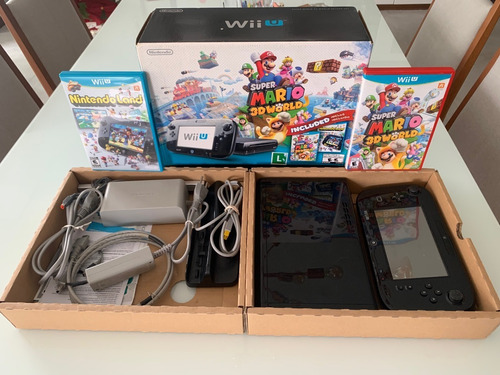 Nintendo Wii U 32gb Super Mario 3d World Deluxe Set Preto