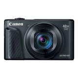  Canon Powershot Sx740 Hs Compacta Avançada Cor  Preto