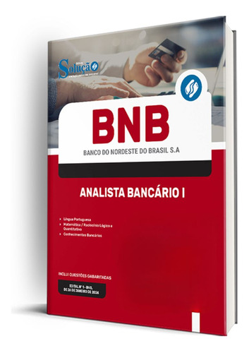 Apostila Bnb Banco Nordeste Analista Bancário 1 Ed. Solução