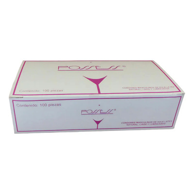 Condones Possess 100 Preservativos | MercadoLibre