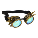 Gafas Steampunk Psicodélicas Trippy Para Halloween, Caleidos