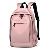 Mochila Escolar Kikigoal Cmf-9003bb Color Rosa Diseño Lisa 32l