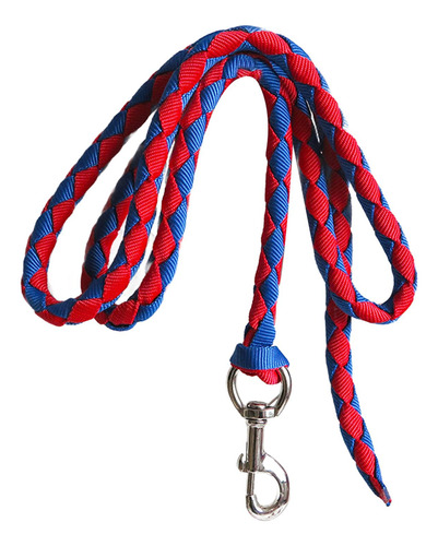 Cuerda De Para Caballo, Cuerda Resistente 3,5 M Rojo Y Azul