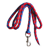 Cuerda De Para Caballo, Cuerda Resistente 3,5 M Rojo Y Azul