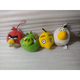 Peluches Angry Birds- Macdonalds- 4 Piezas