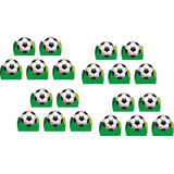 50 Forminhas 4 Pétalas P/ Doces Futebol (verde Escuro)