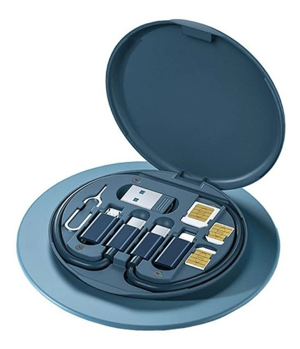 Kit De Cable Usb, Telefonia Y Caja De Almacenamiento