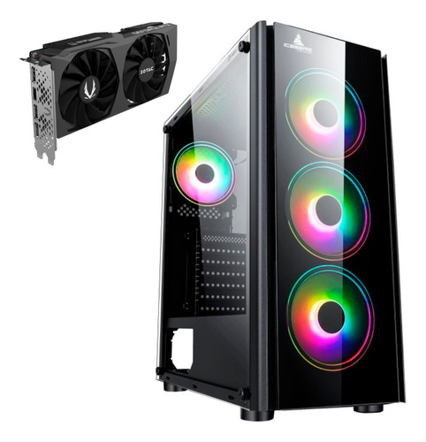 Pc Torre Gamer Cpu Ryzen 5 5600x 16ram T Video Rtx 4060 8gb