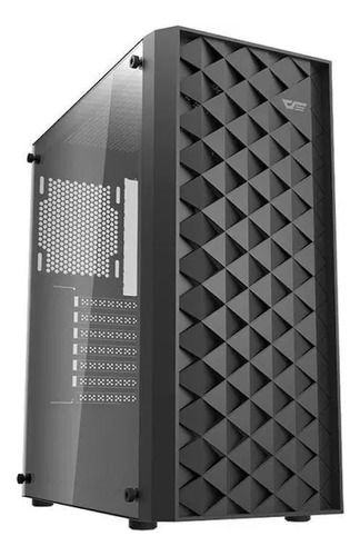 Gabinete Gamer Dk351 Preto Mid Tower Aigo Darkflash + 4 Fans