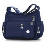 Bolsa Impermeable Dama Mujer Mochila Mariconera Cruzad