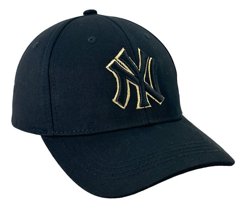 Gorra Ny Y La Bordado 3d Baseball Algodón Hebilla C Y Plana