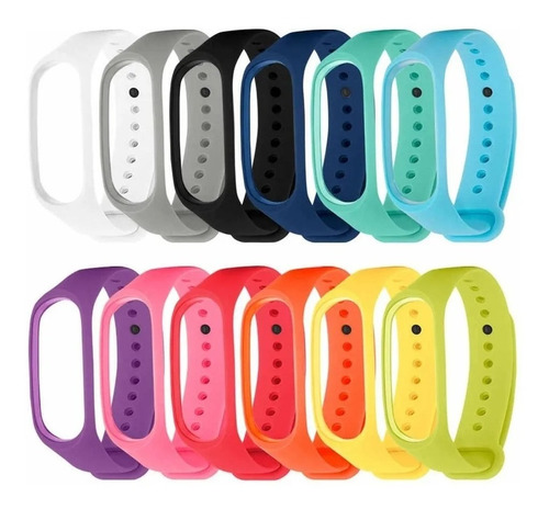 Combo Malla Pulsera Para Xiaomi Mi  Band 3 4 X 3 Unidades!!!