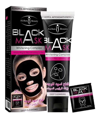 Black Mask Mascara Facial Saca Puntos Negros 120ml