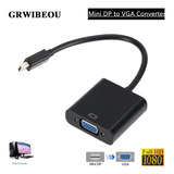 Mini Dp Para Vga Adaptador De Vídeo Mini Displayport Para Vg