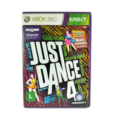 Just Dance 4 Xbox 360 Mídia Física ( Leia A Descrição )
