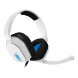 Audífonos Gamer Astro A10 Blanco Y Azul