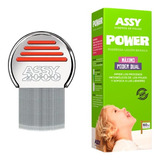 Kit Peine Fino Assy 2000 + Loción Bifásica Power 60ml Assy  