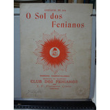 Partitura A Sol Dos Fenianos Fonseca Costa Carnaval De 1924