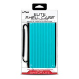 Estuche Elite Shell Para Nintendo Switch Lite Turquesa