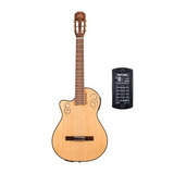 Guitarra Electro Criolla La Alpujarra 300kec 1/2 Caja Zurdo