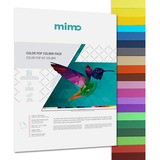 Papel Color Pop - Mimo - Kit Colibri - 180g - A4 - 100 Fls