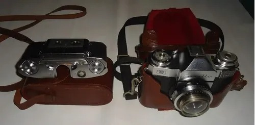 Cámara Zeiss Ikon Contaflex Germany Completa No Envio