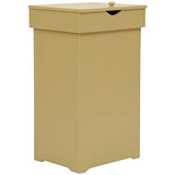 Basura Madera Cottagetrashcan Basura Bin Estilo Rural C...