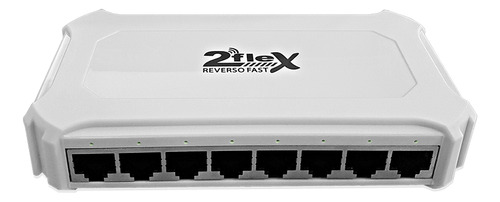 Switch Poe Reverso 8portas Fast Q+ 10/100 2flex 2f-n1008pr