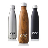 Botella De Agua De Pop Design Mantiene Fría Las 24 Horas