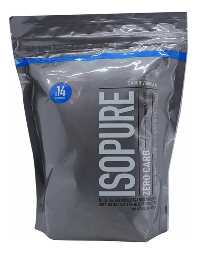 Isopure Natures Best Suplemento Alimenticiozero Carb