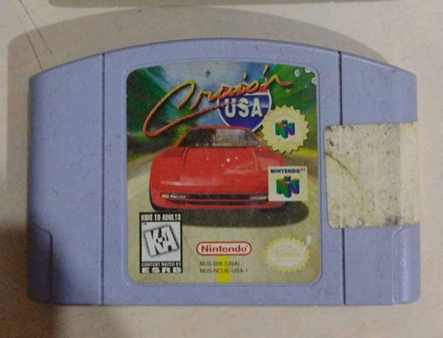 Cruisin Usa N64 Cartucho Impecable