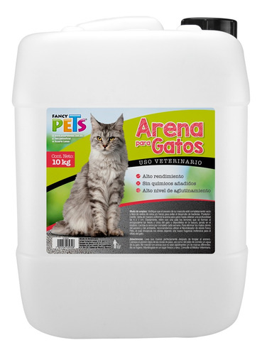 Fancy Pets Arena Aglutiante Para Gatos 10kg