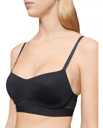 Bralette Calvin Klein Con Forro Ligero Perfectly Fit Flex 