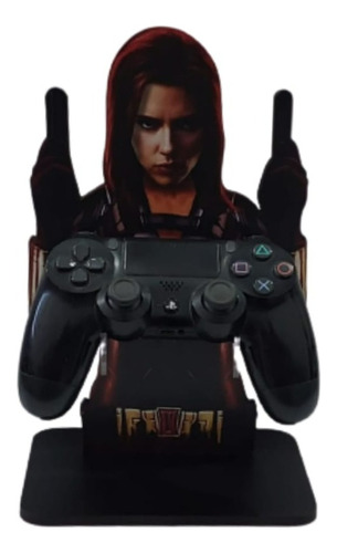 Suporte Para Controle Personalizado Ps4,ps5,xbox Viuva Negra