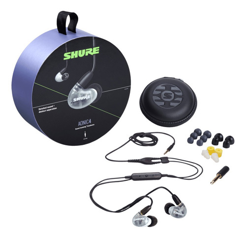 Audífono Aonic 4 Shure Blanco Se42hyw+uni