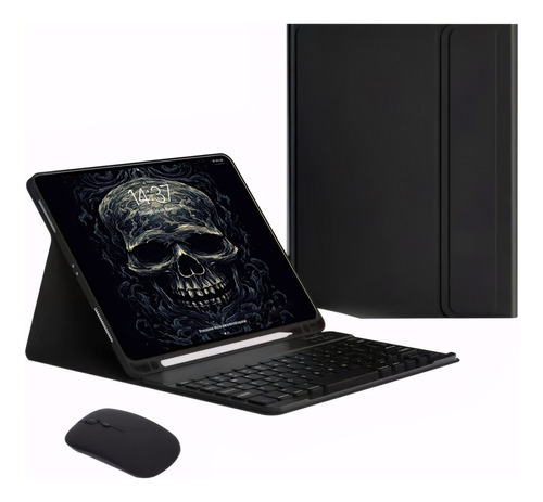  Para 2022/2021 iPad Pro 12.9 Capa Tablet+techno+mouse