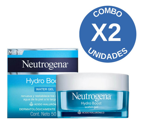 Pack X2 Neutrogena Hydro Boost Gel Facial