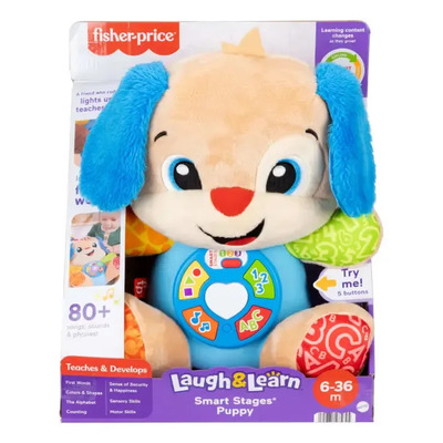 Fisher-Price Ríe y Aprende Juguete Perrito Aprende Conmigo | Envío gratis