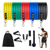 Bandas De Resistencia Para Ejercicio Ligas Yoga Fitness12pcs