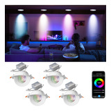 Lightdot 4 Pulgadas Smart Wifi Led Led Cardan De Iluminacion