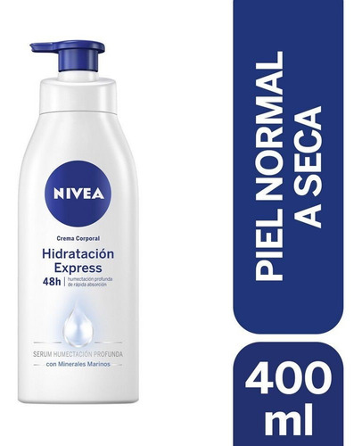 Nivea Crema Corporal Hidratación Express 400 Ml.