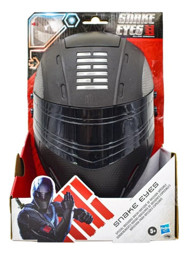 Mascara Con Luz Gi Joe Snake Eyes Misiones Especiales Hasbro