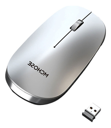 Smart Mouse Sem Fio Usb Recarregável Bluetooth Silencioso