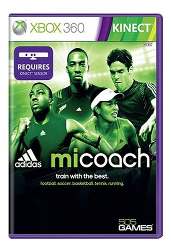 Jogo adidas Micoach Kinect - Xbox 360 - Mídia Física - Full