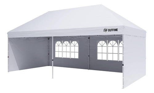 Toldo Carpa Desplegable Outfine 4 Paredes 6x3m Fiesta Evento