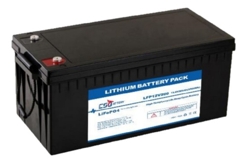 Lifepo4 Bateria Litio 200ah 2560w 8000 Ciclos Solar En Caja 