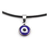 Wll Gargantilla Con Colgante De Ojos Malvados Azules, Collar