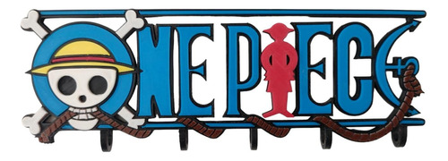 One Piece Portallaves Organizador Logo Decoracion De Pared 