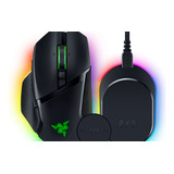 Razer Basilisk V3 Pro Con Pro Dock, Plug De Carga, Cables.